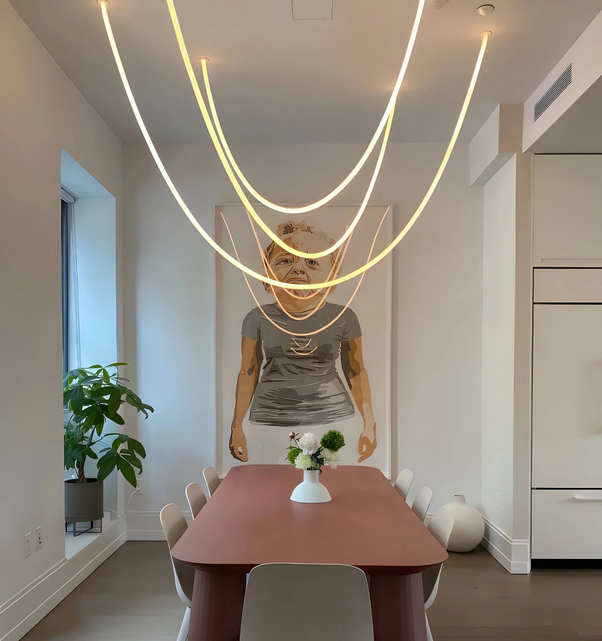Flex LED Pendant Light - Yiarolight
