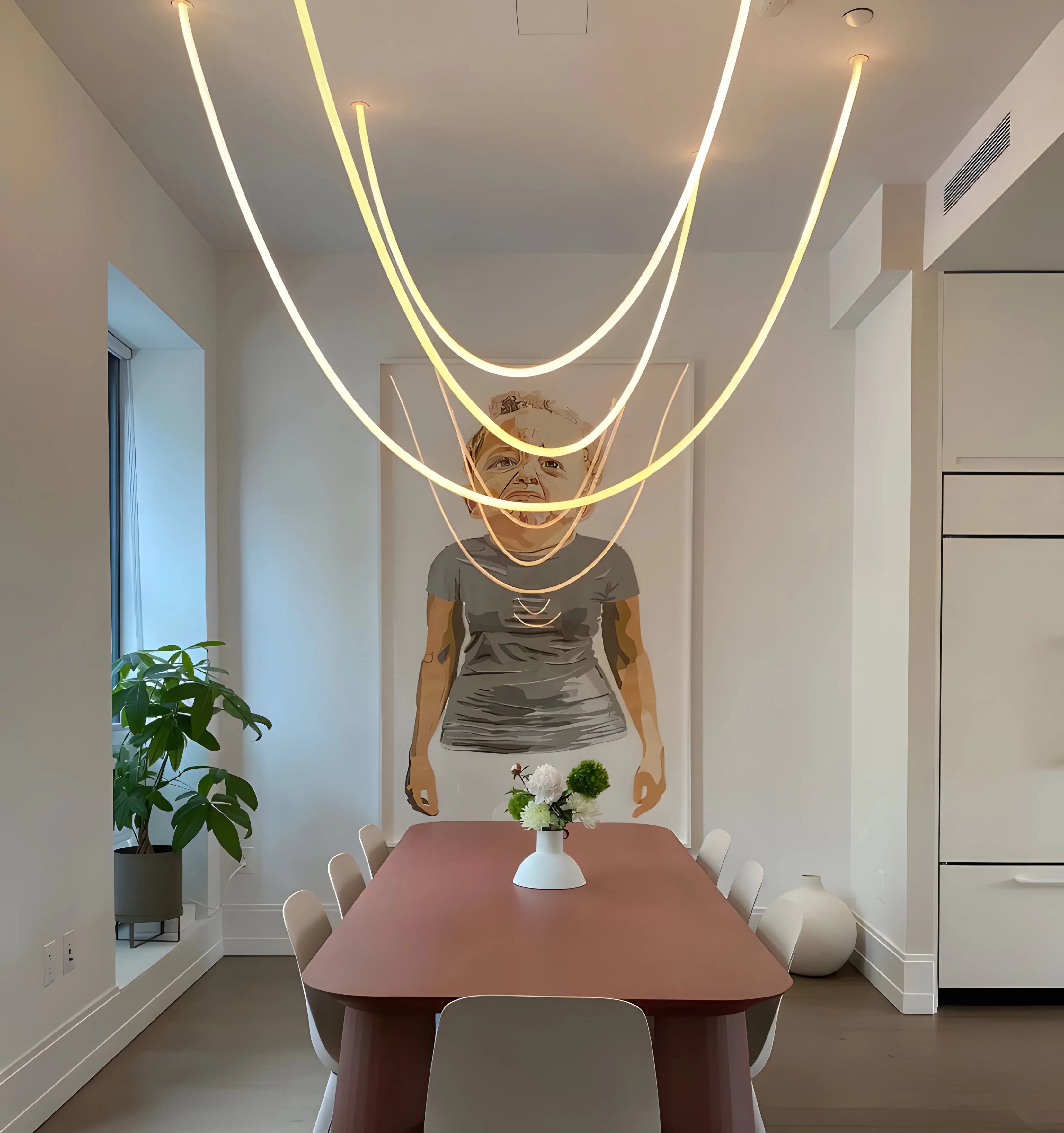 Flex LED Pendant Light - Yiarolight