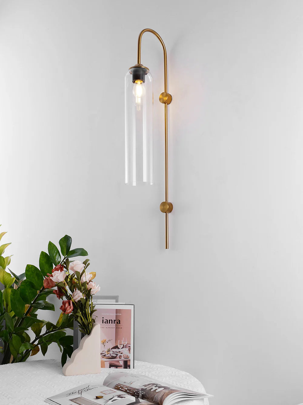 Modern Glass Wall Sconce - Yiarolight