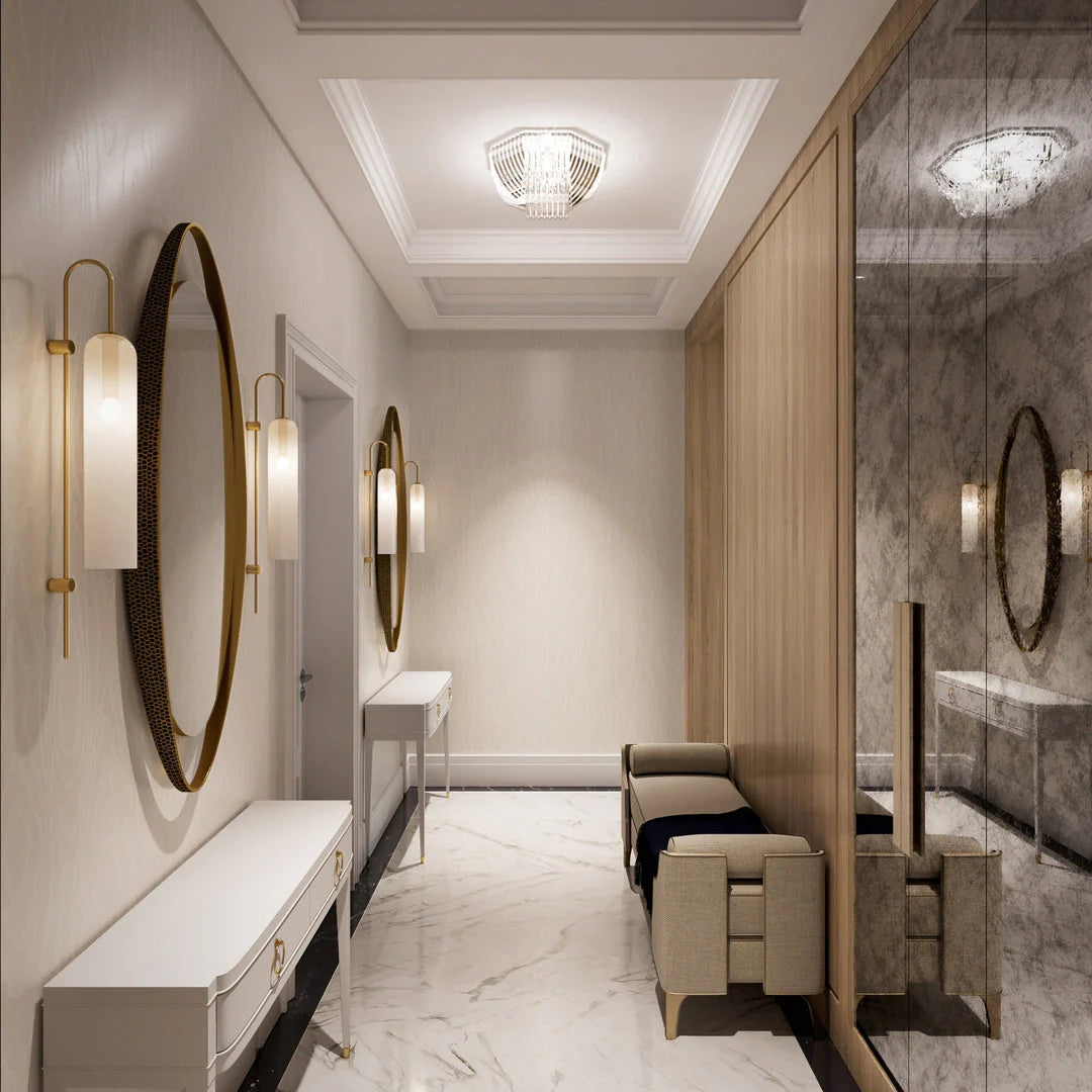 Modern Glass Wall Sconce - Yiarolight