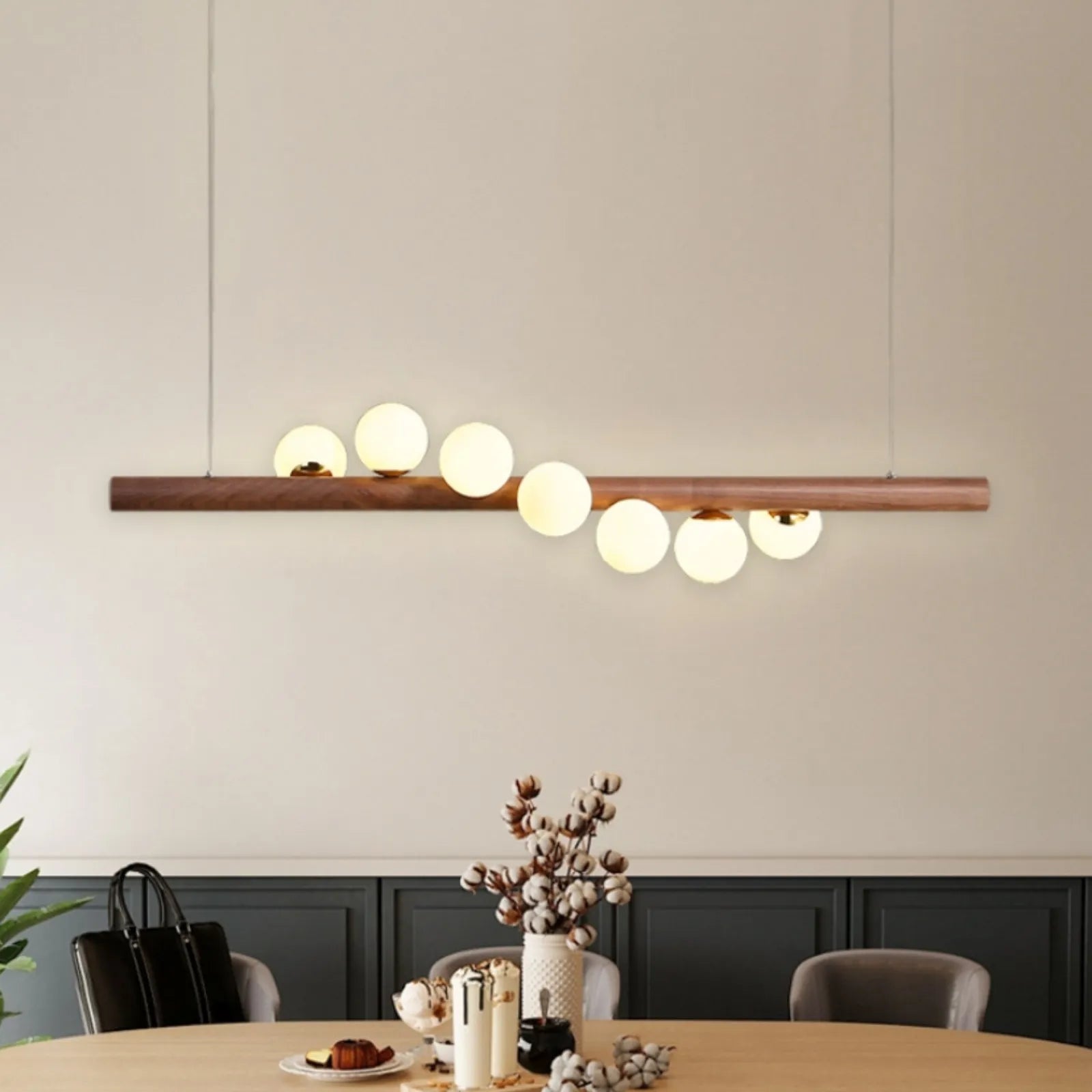 Scandinavian Wooden Pendant Lamp