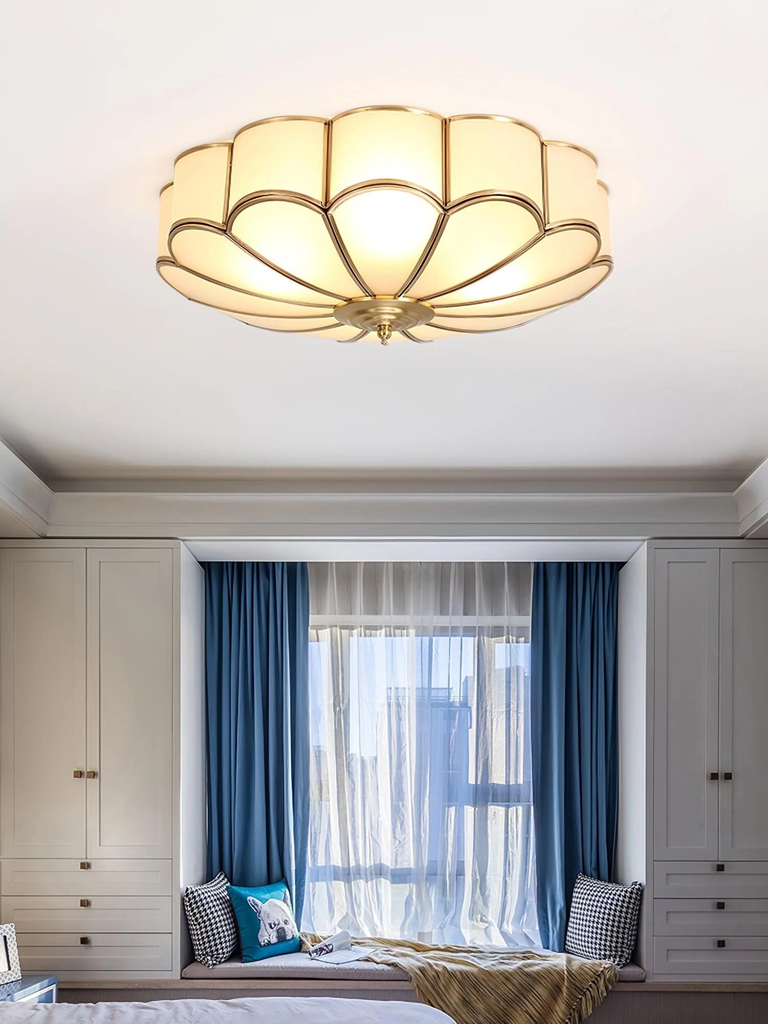 Flower Shape Glass Recessed Ceiling Light - Yiarolight