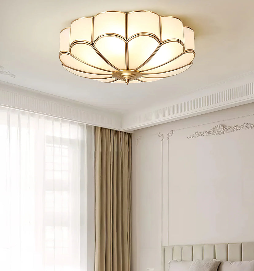 Flower Shape Glass Recessed Ceiling Light - Yiarolight