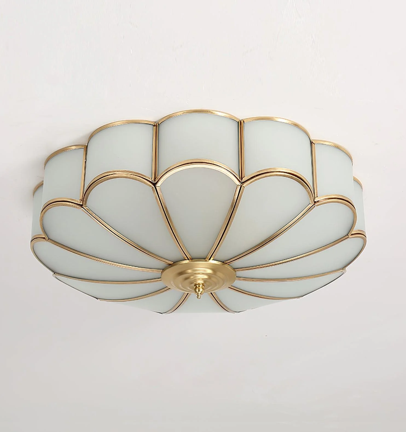Flower Shape Glass Recessed Ceiling Light - Yiarolight