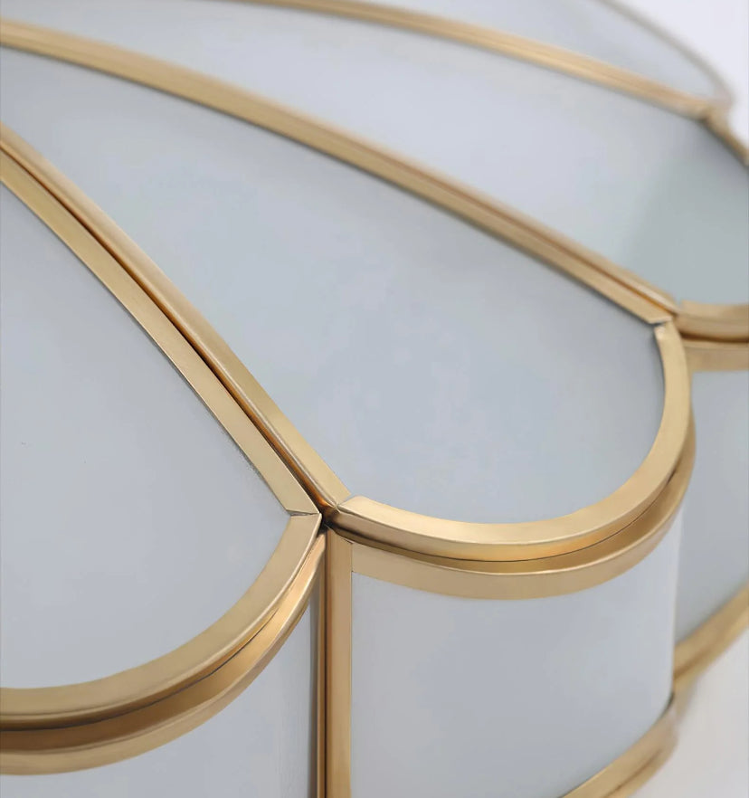 Flower Shape Glass Recessed Ceiling Light - Yiarolight