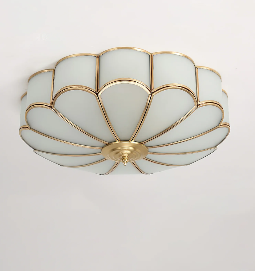 Flower Shape Glass Recessed Ceiling Light - Yiarolight