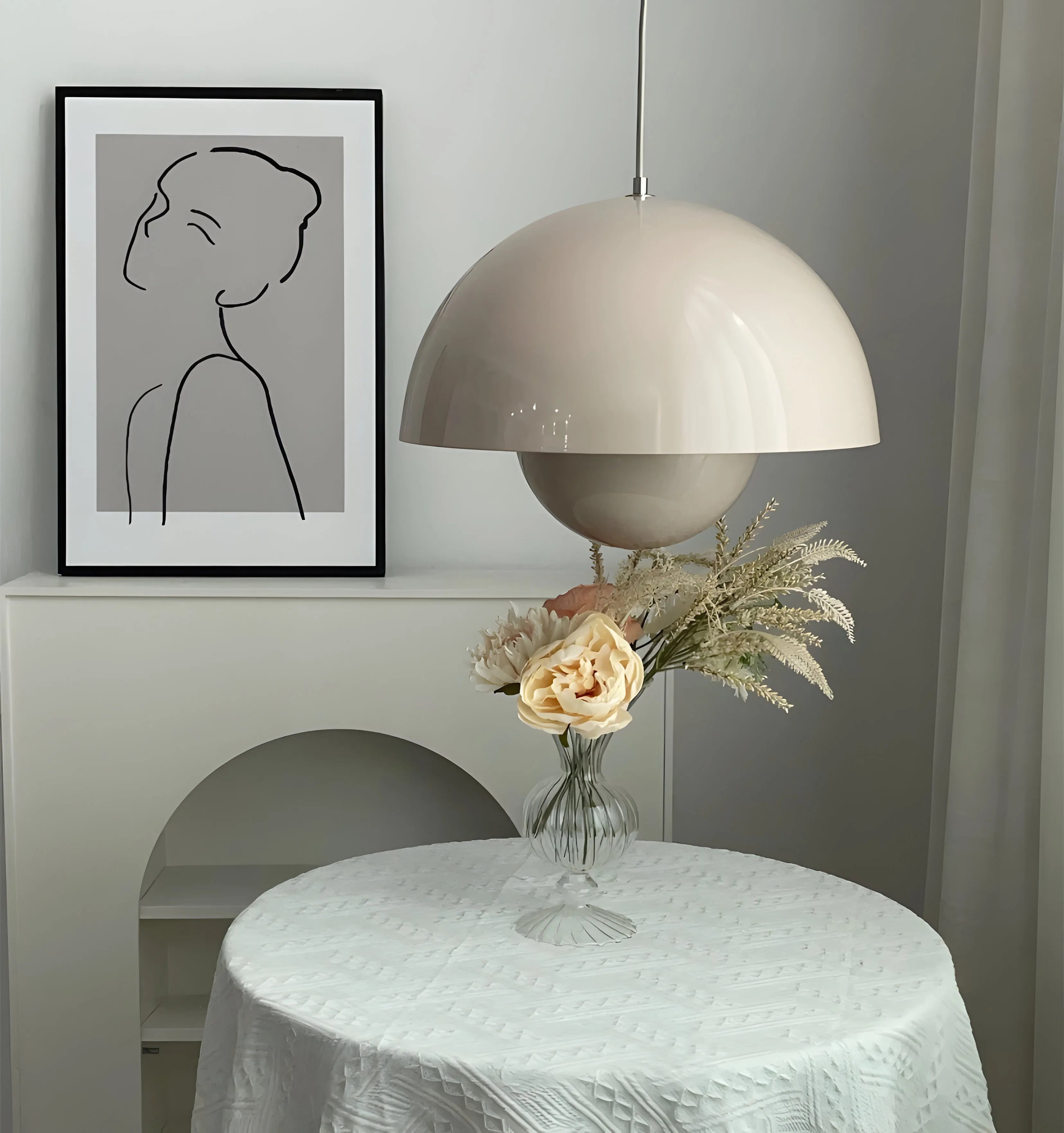 Semicircle Pendant Lamp - Yiarolight