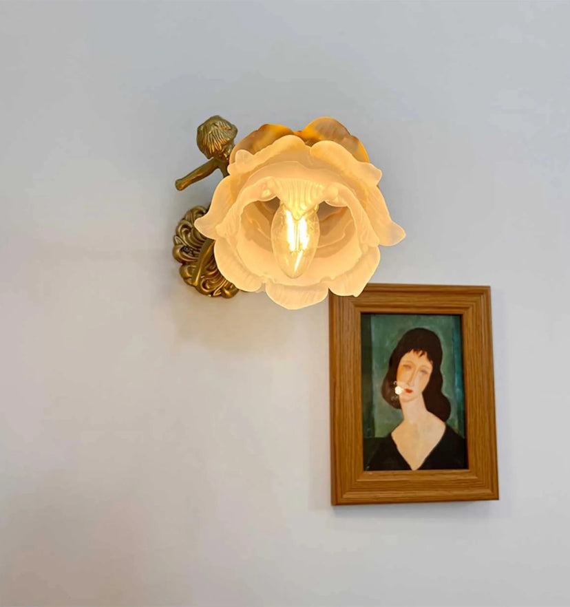 Flying Angel Brass Wall Light - Auraolight
