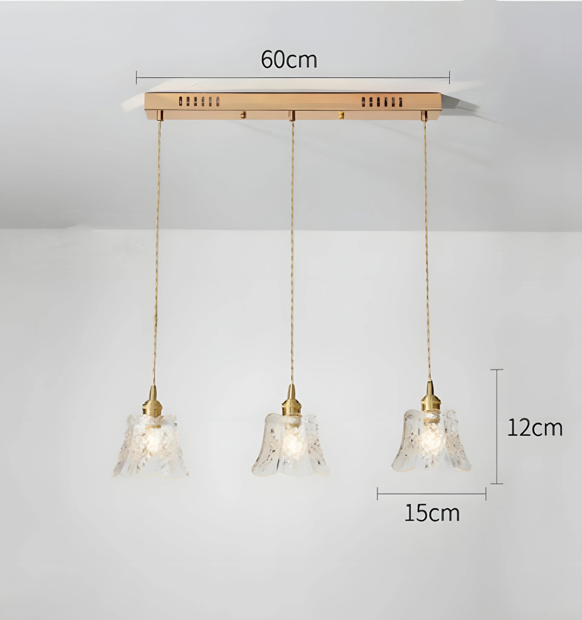 French Relief Glass Pendant Lamp - Auraolight
