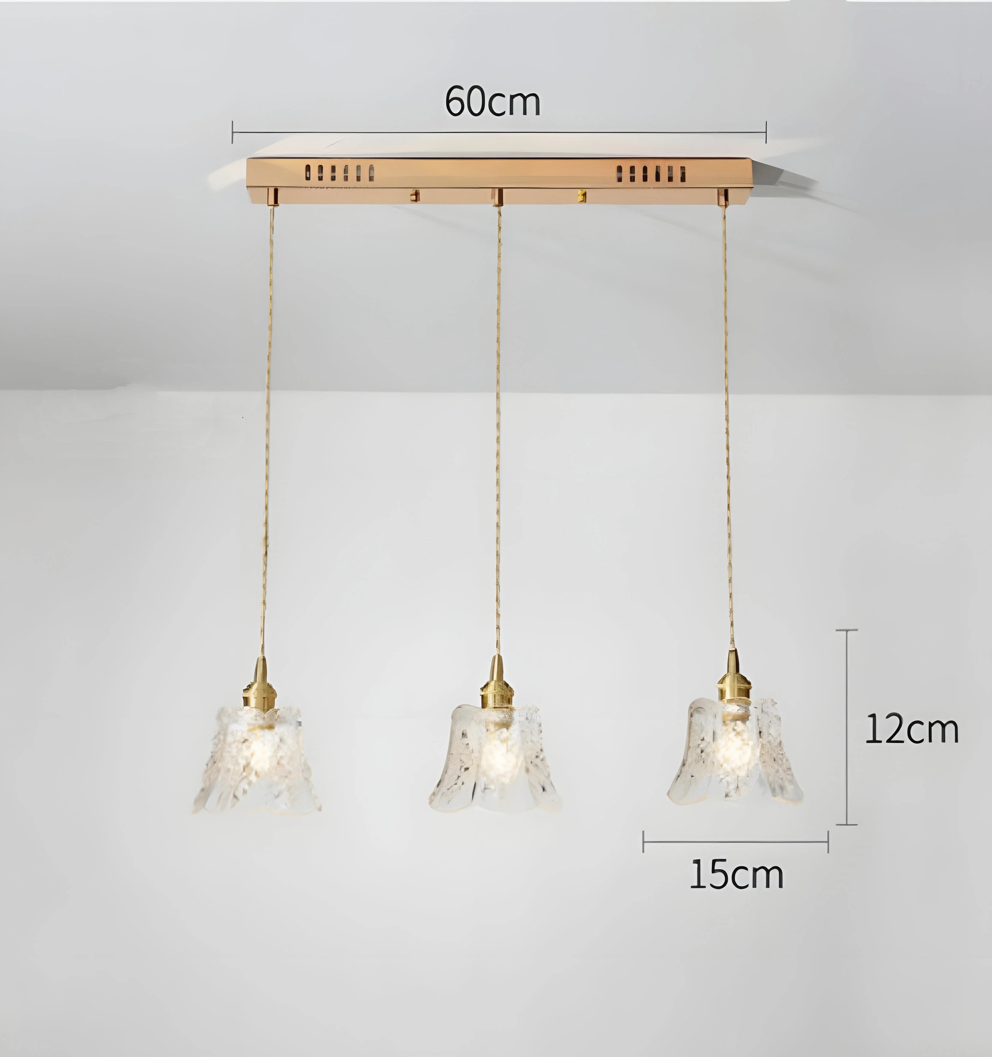 French Relief Glass Pendant Lamp - Auraolight