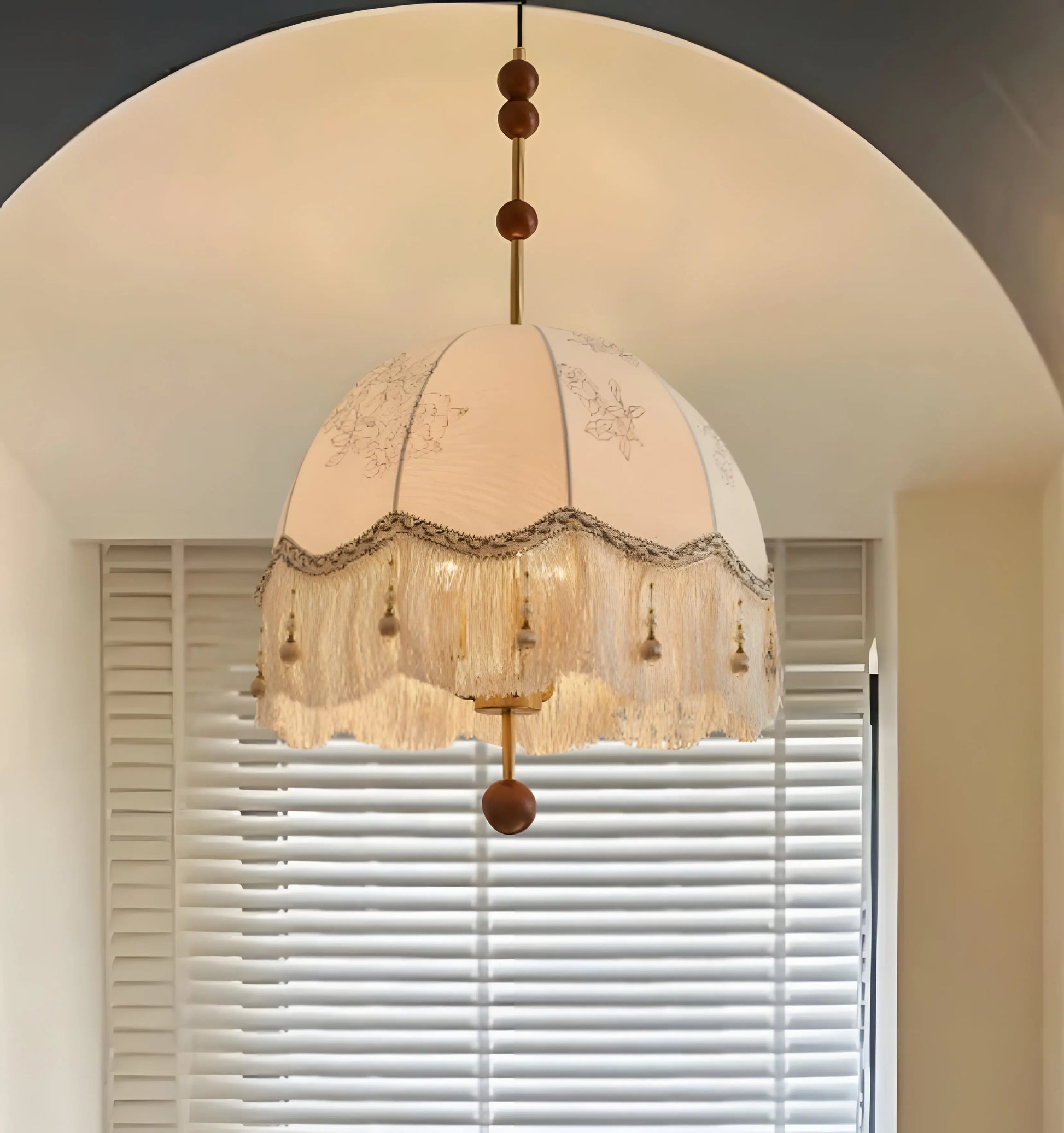 Frill Fringe Pendant Lamp - Yiarolight