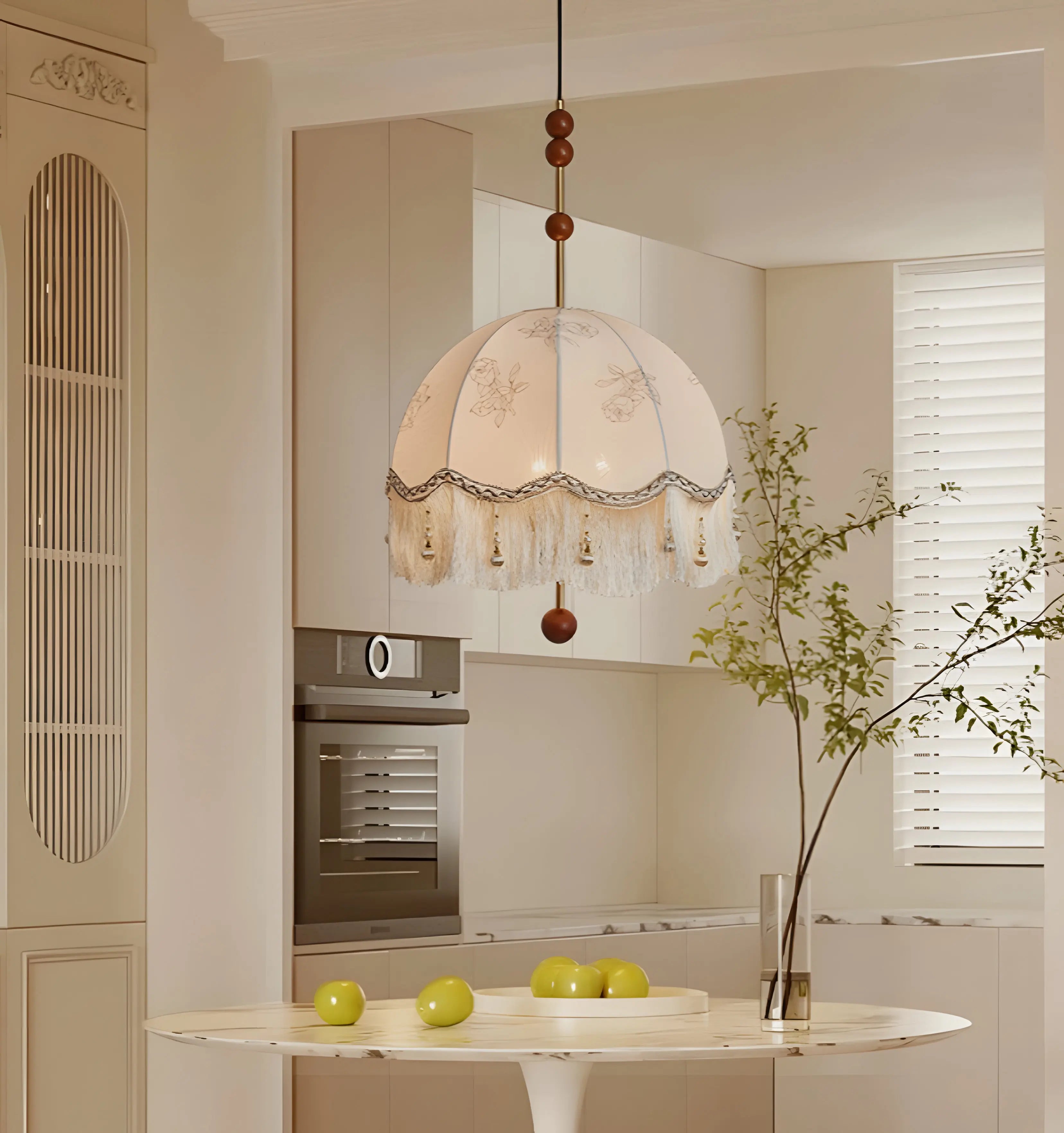 Frill Fringe Pendant Lamp - Yiarolight