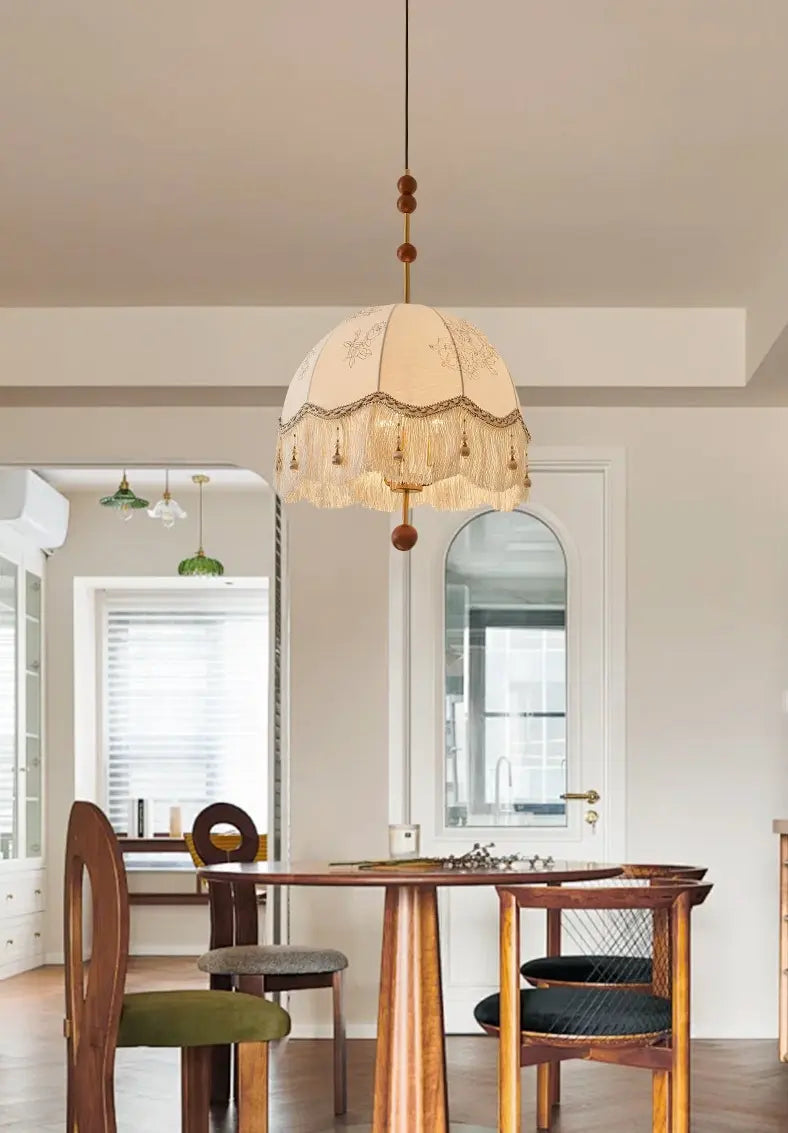 Frill Fringe Pendant Lamp - Yiarolight