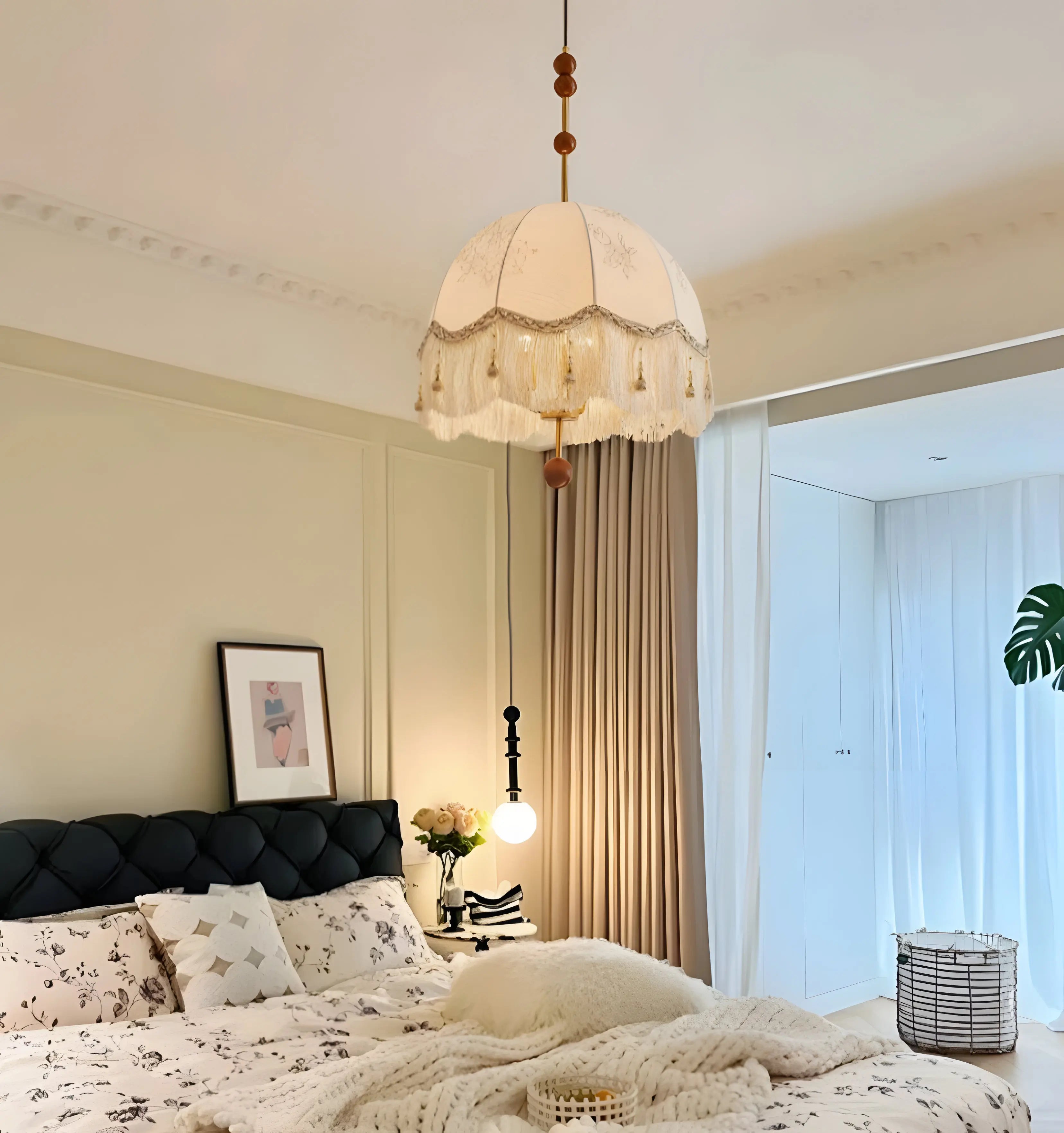 Frill Fringe Pendant Lamp - Yiarolight
