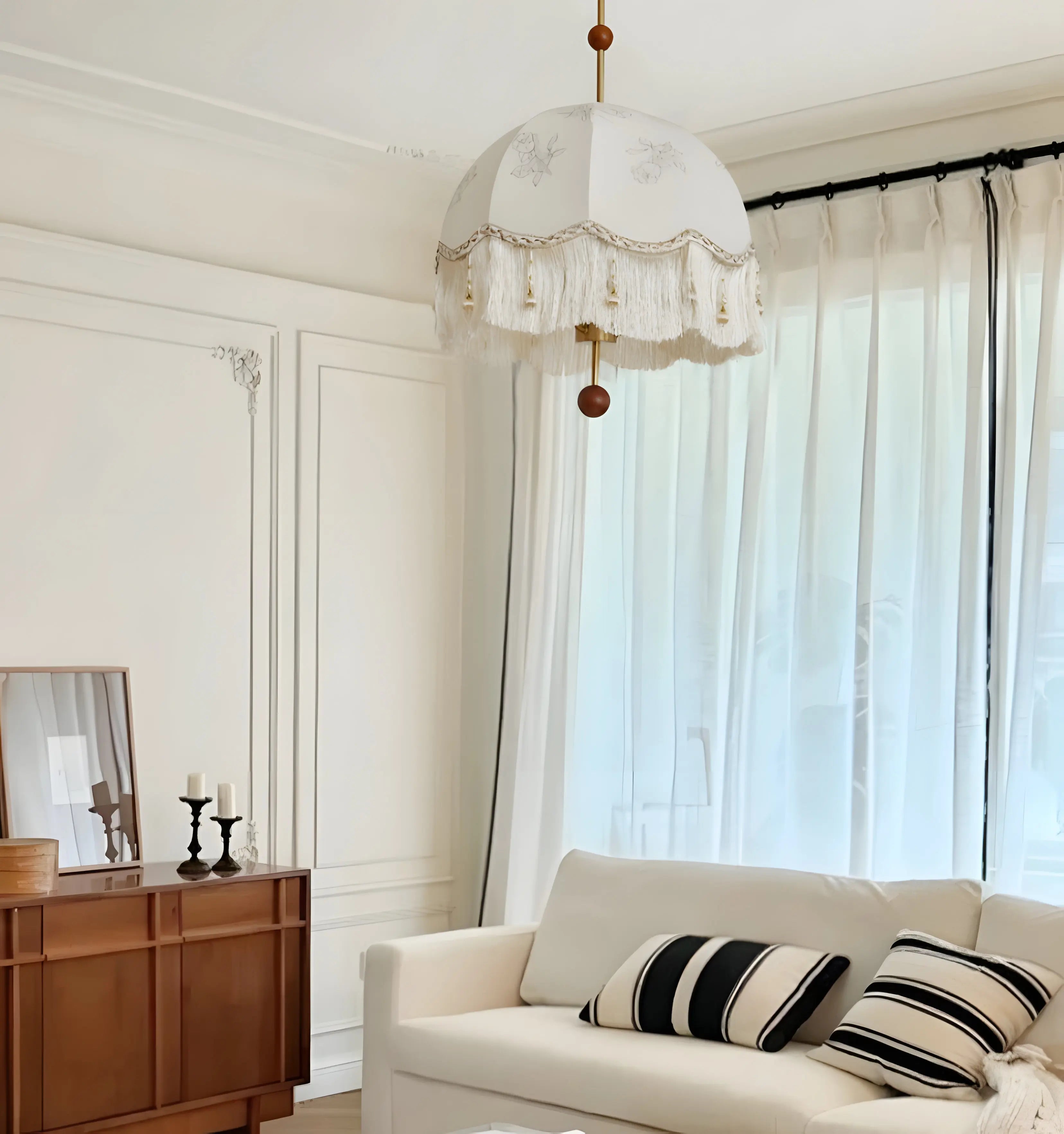 Frill Fringe Pendant Lamp - Yiarolight