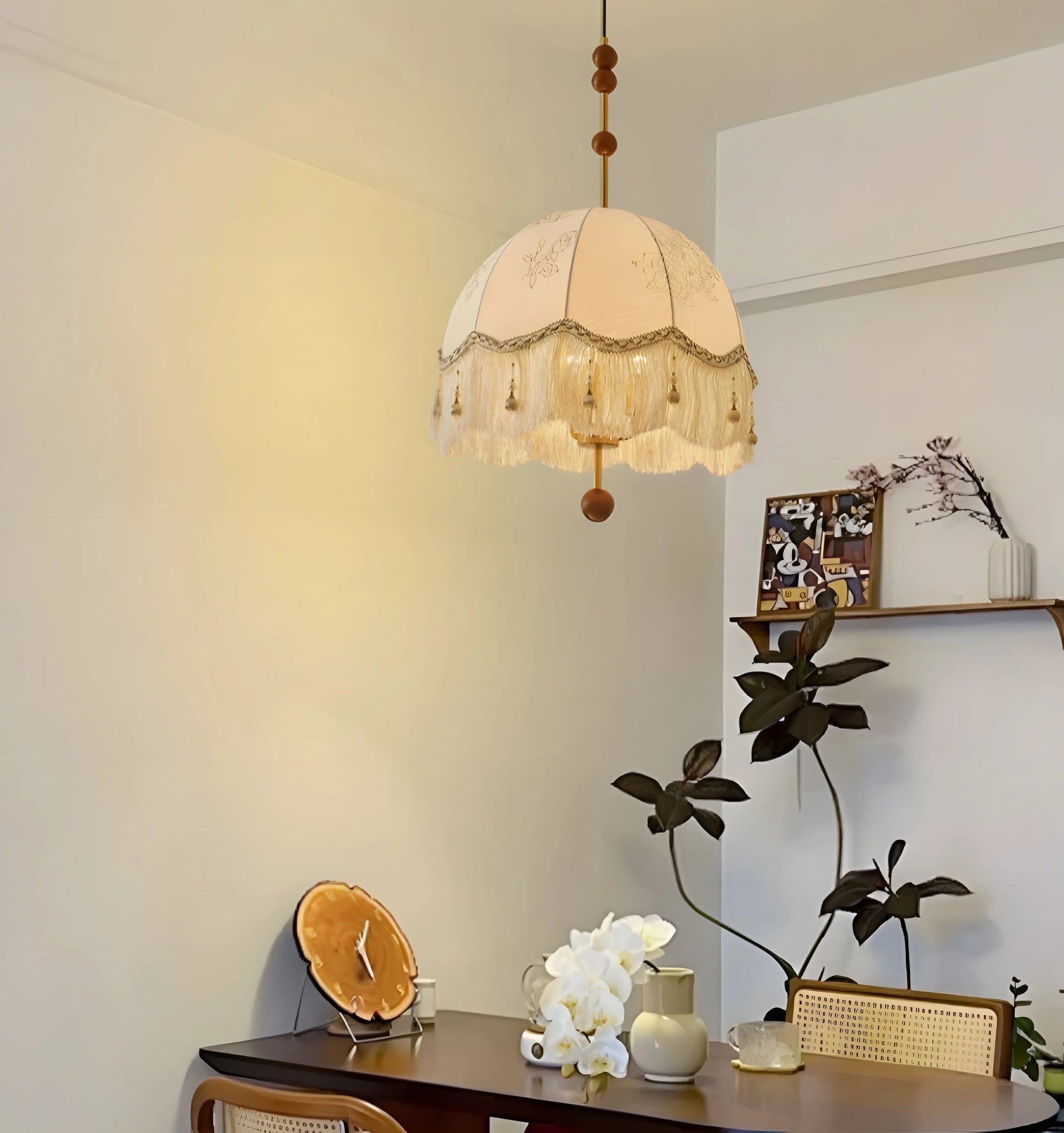 Frill Fringe Pendant Lamp - Yiarolight