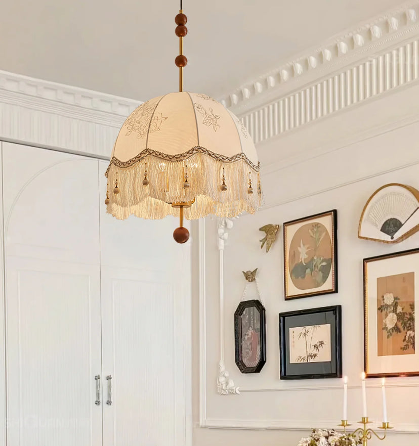Frill Fringe Pendant Lamp - Yiarolight