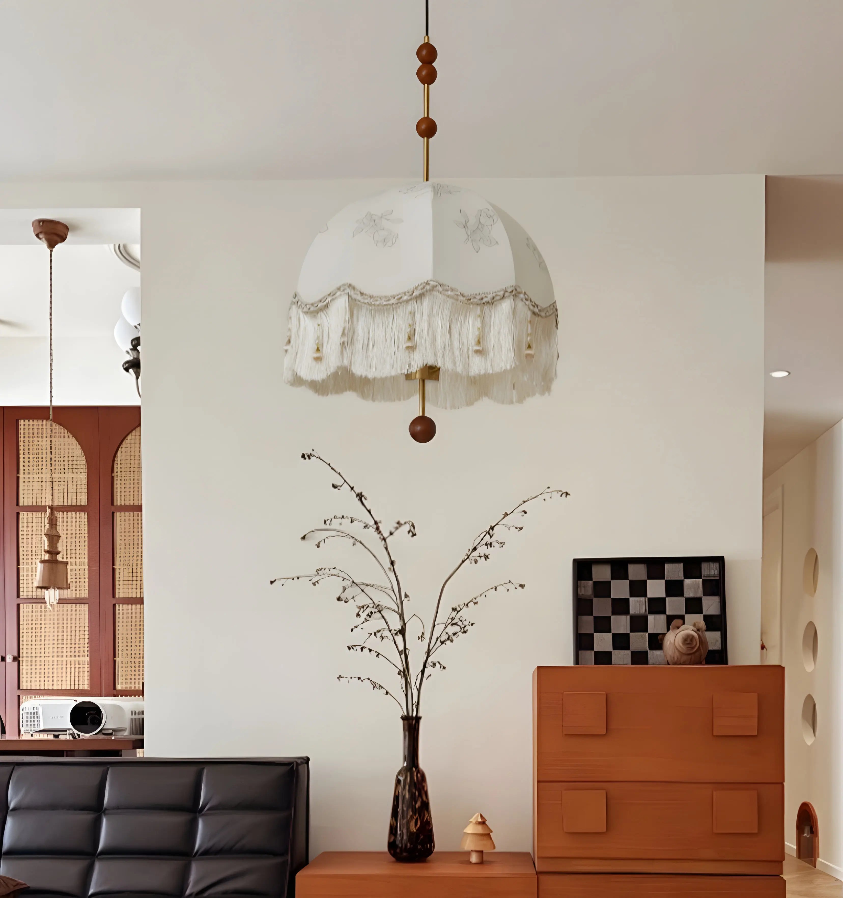 Frill Fringe Pendant Lamp - Yiarolight