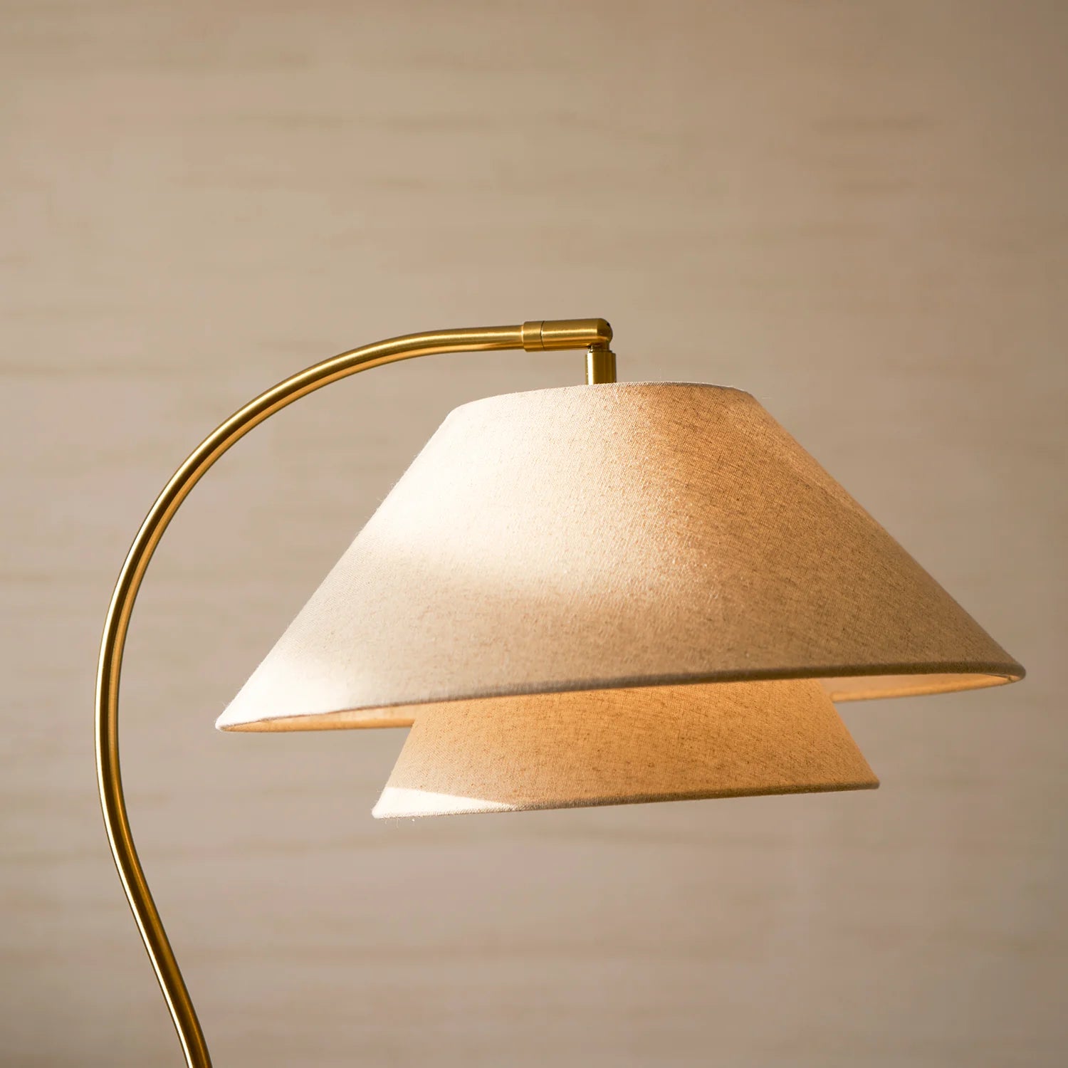 Garner Fabric Floor Lamp