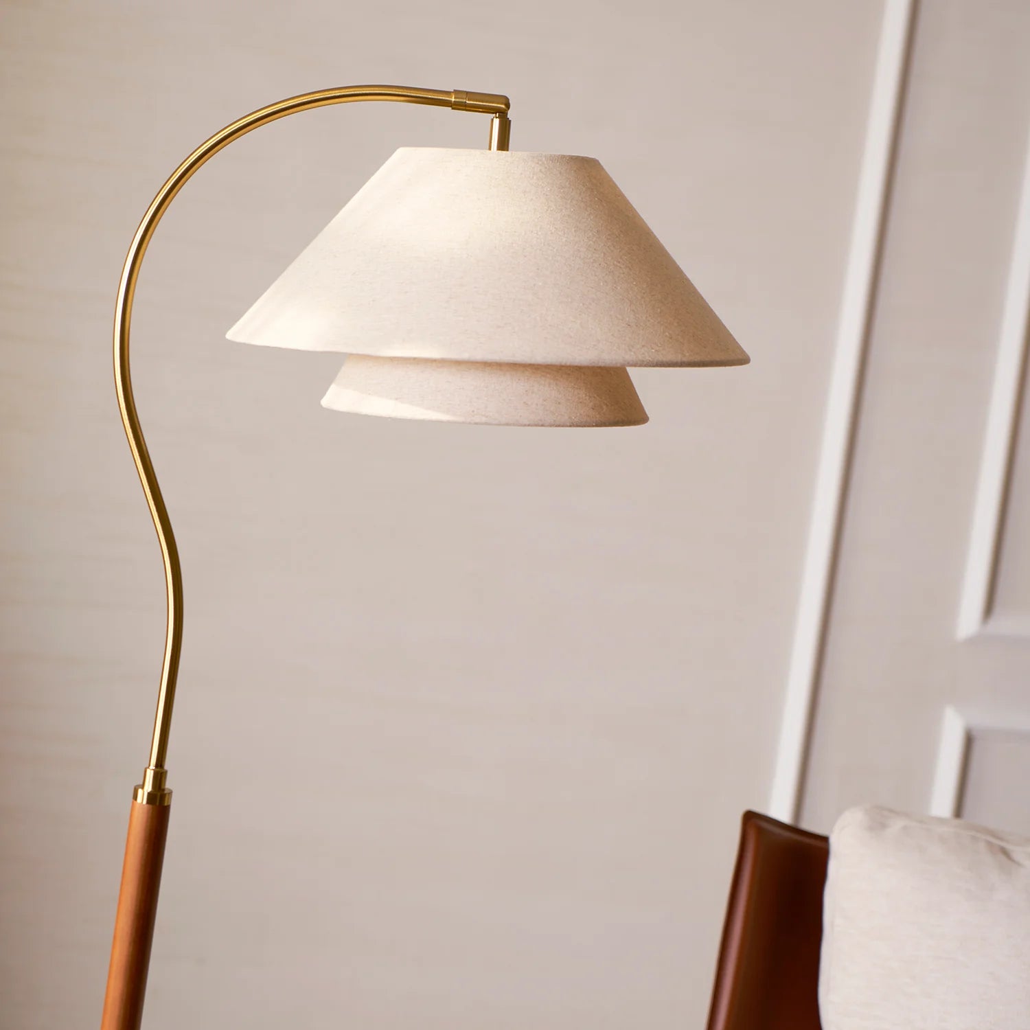 Garner Fabric Floor Lamp