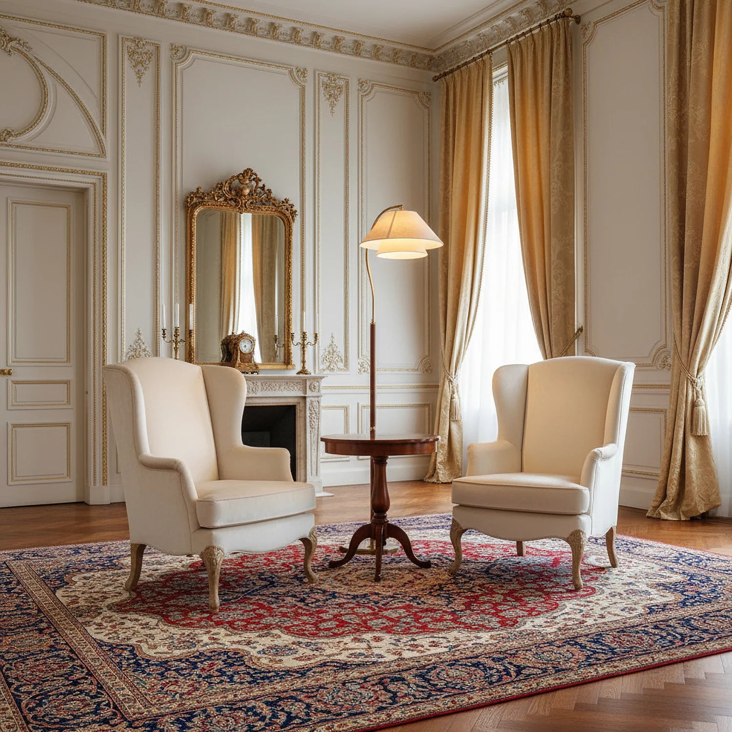 Garner Fabric Floor Lamp