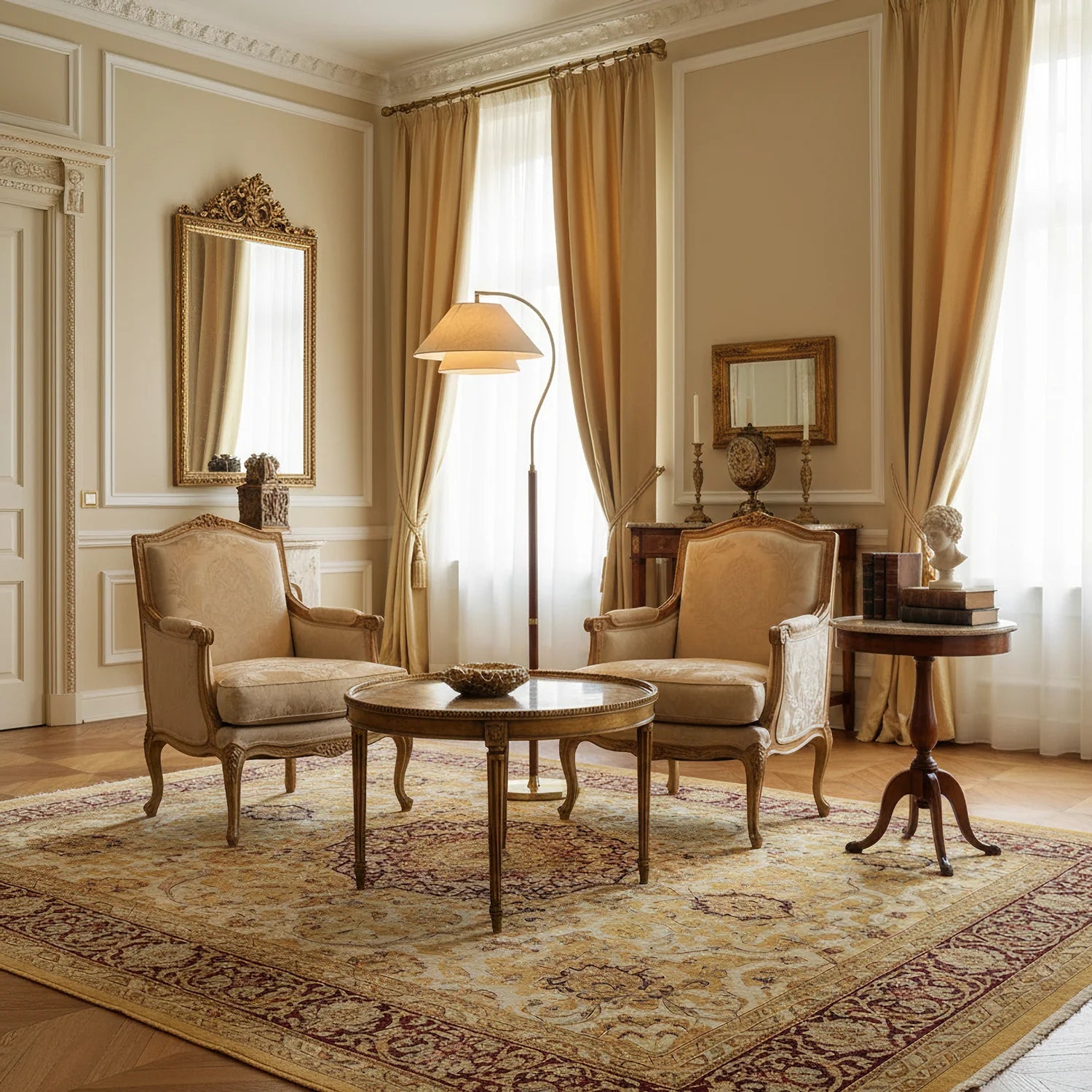 Garner Fabric Floor Lamp