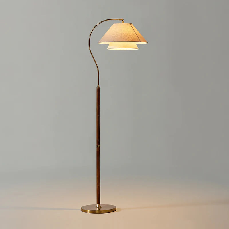 Garner Fabric Floor Lamp