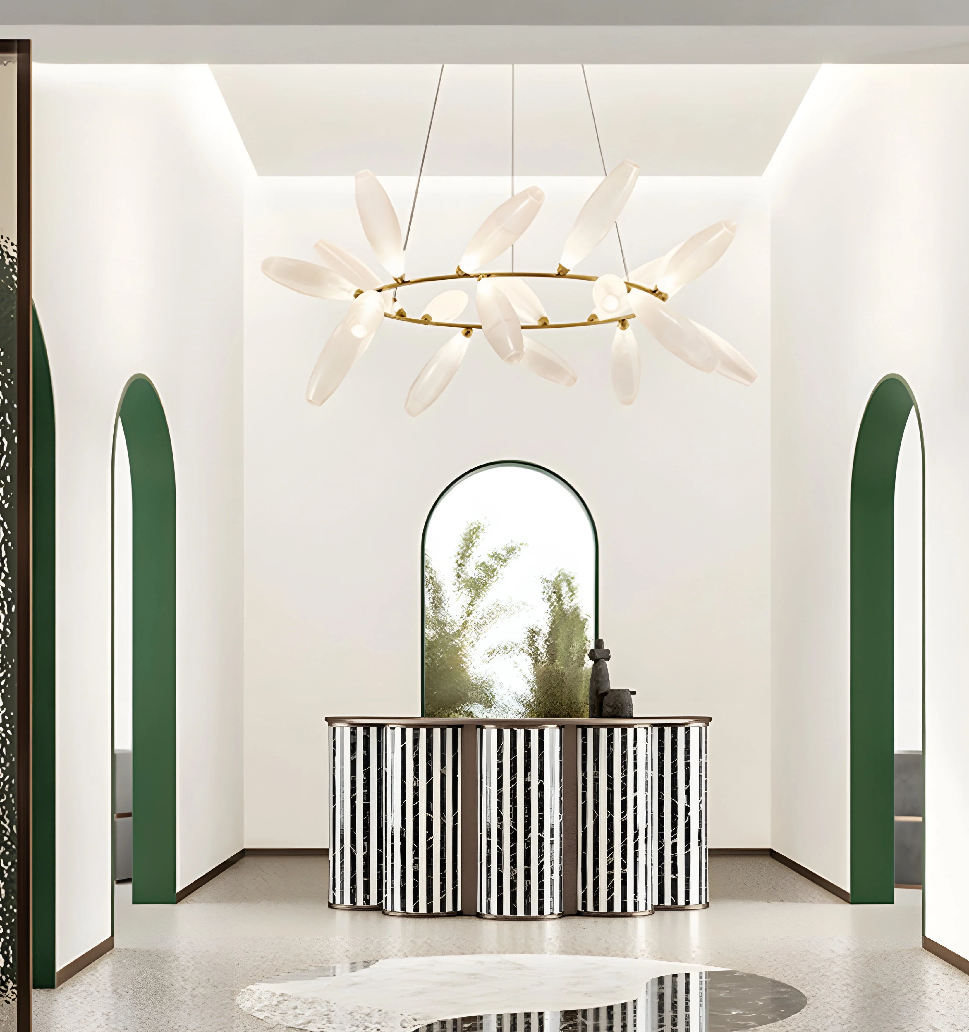 Nordic Art Chandelier - Yiarolight