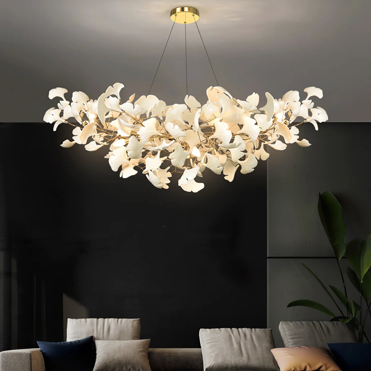 Gingko Chandelier B - Auraolight