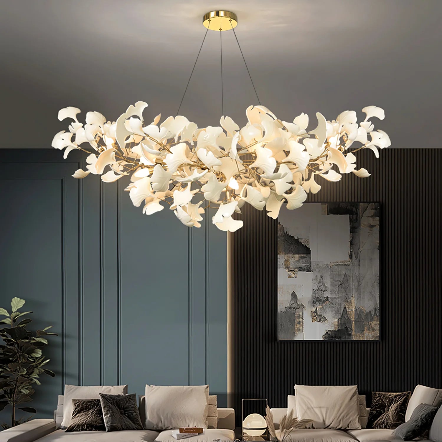 Gingko Chandelier B - Auraolight