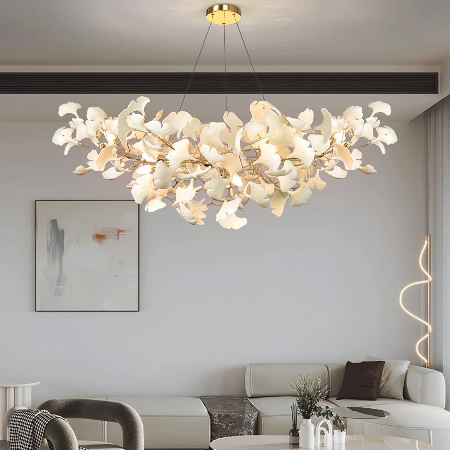 Gingko Chandelier B - Auraolight