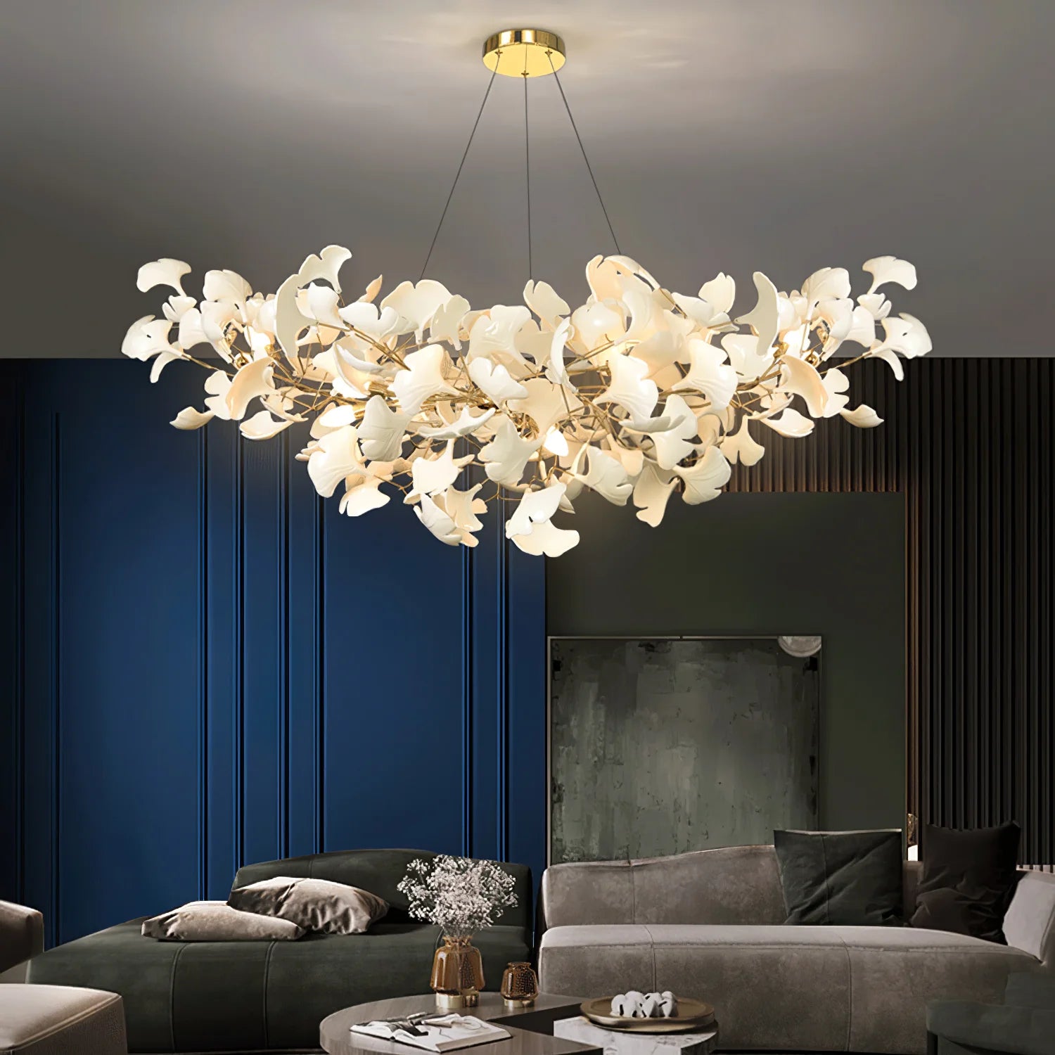Gingko Chandelier B - Auraolight