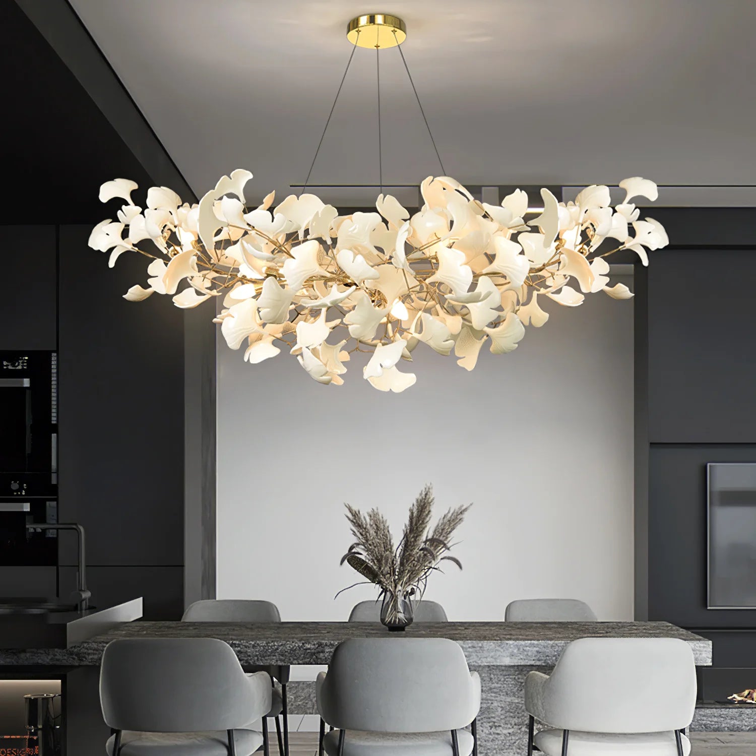 Gingko Chandelier B - Auraolight