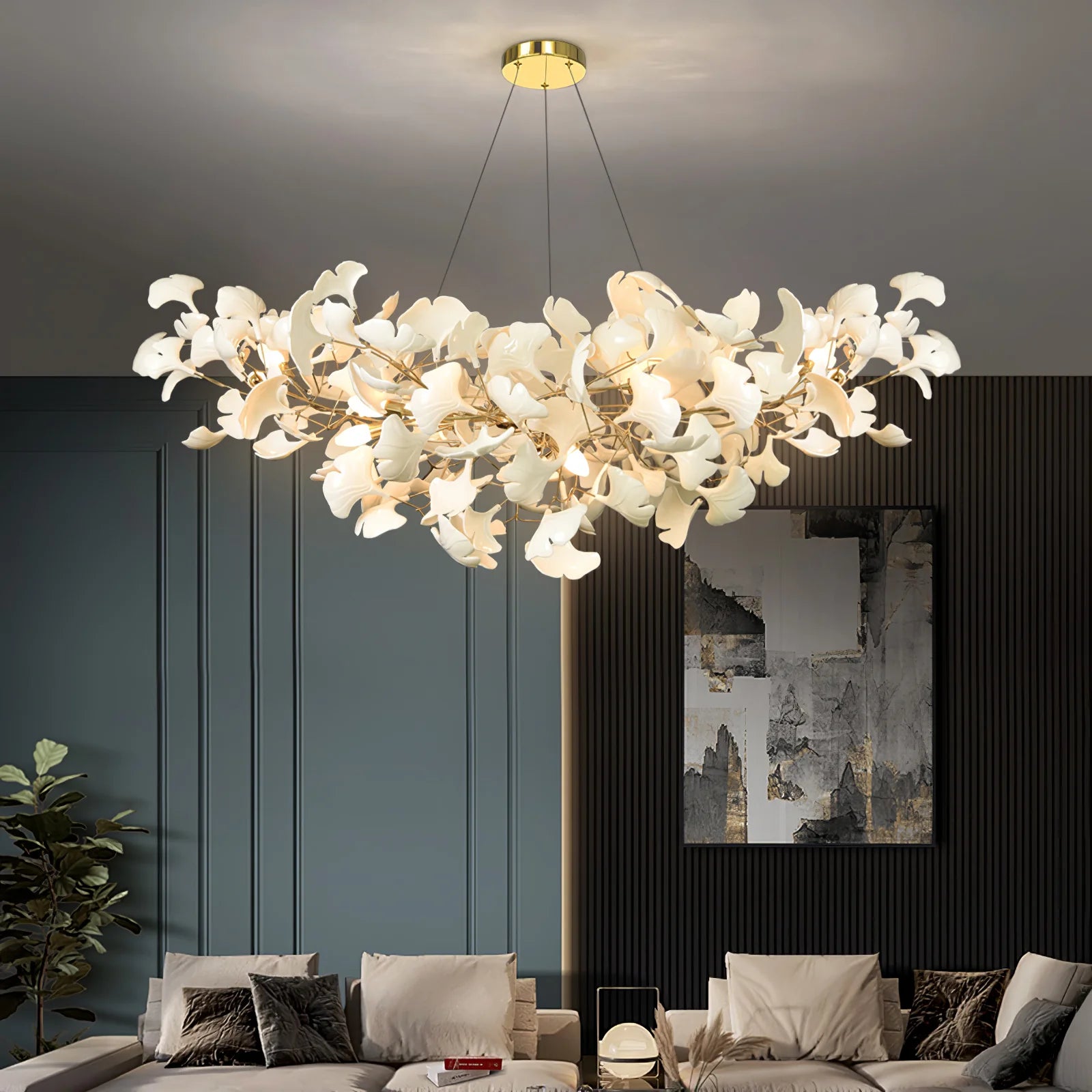 Gingko Chandelier B - Auraolight