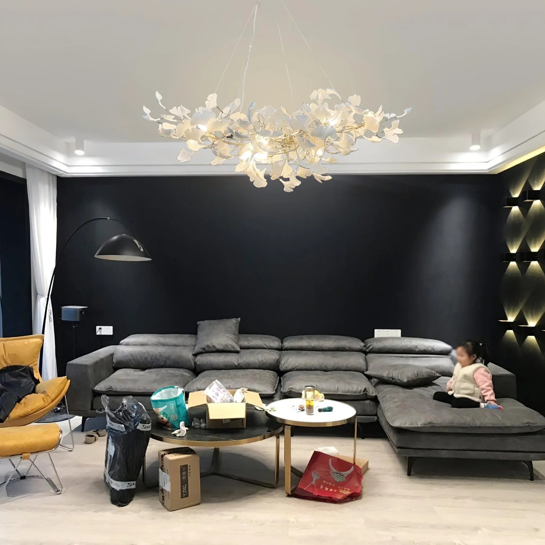 Gingko Chandelier B - Auraolight