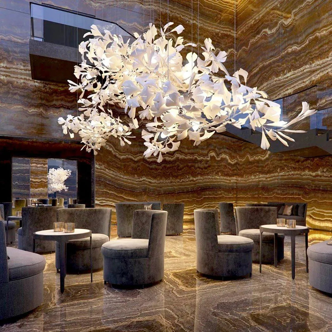Gingko Chandelier B - Auraolight