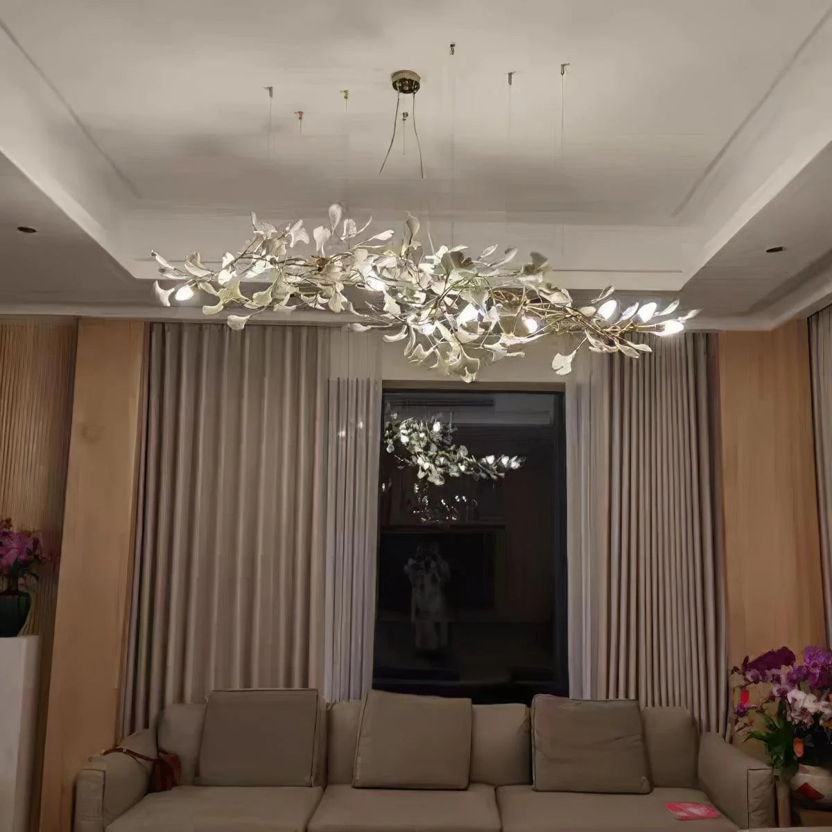 Gingko Chandelier B - Auraolight