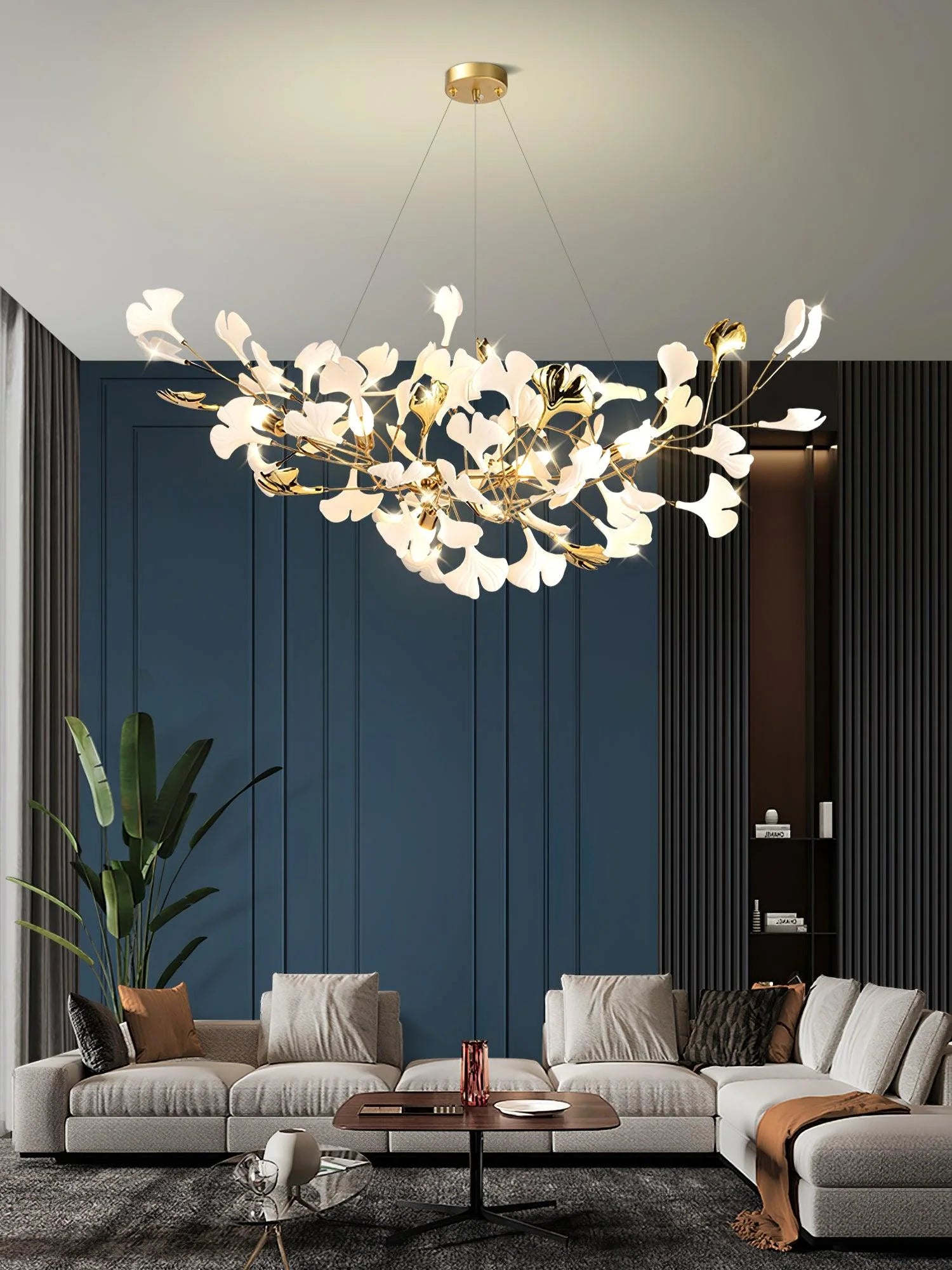 Gingko Chandelier B - Auraolight