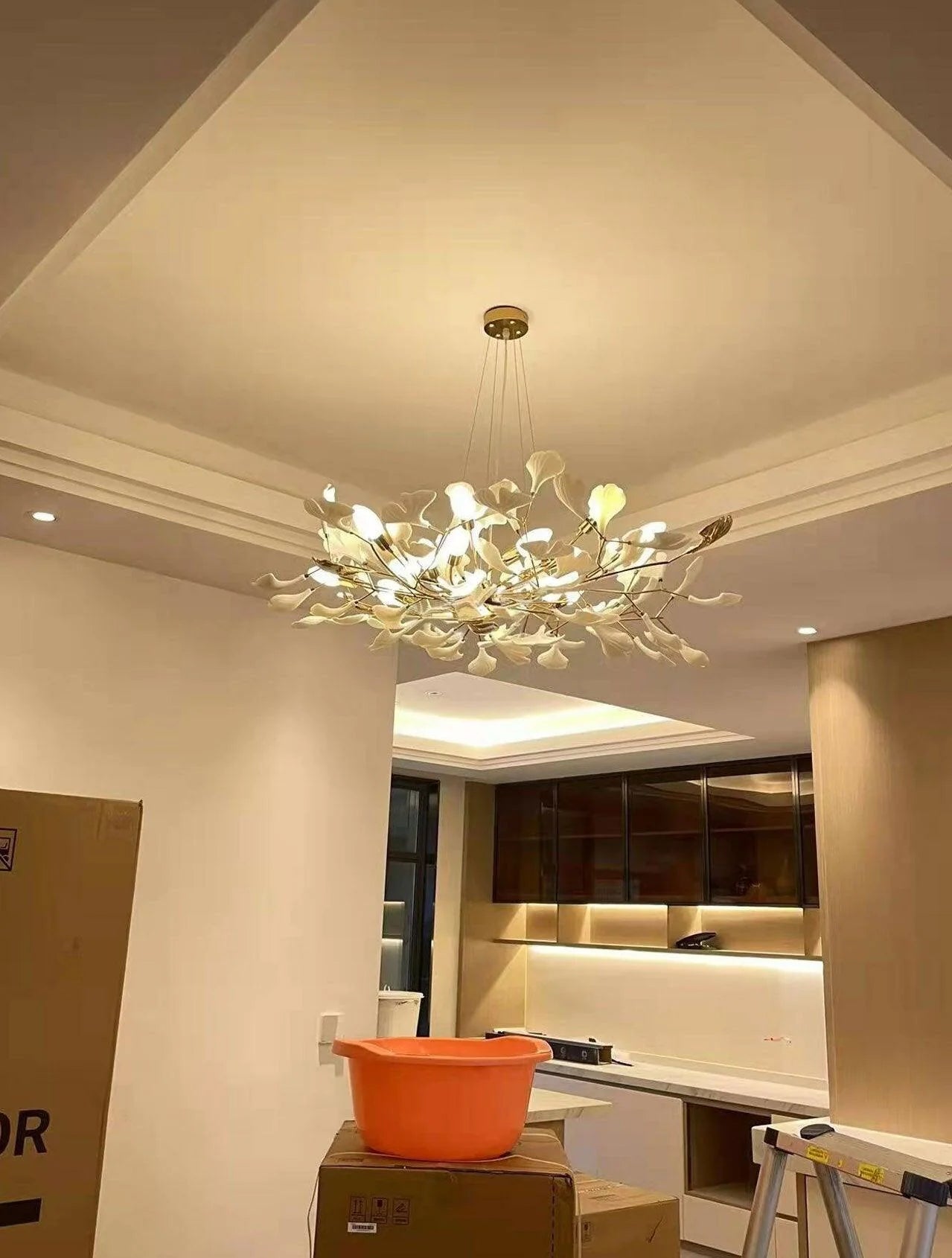Gingko Chandelier B - Auraolight