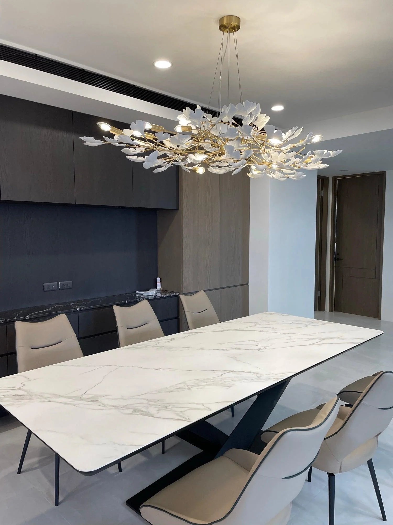 Gingko Chandelier B - Auraolight