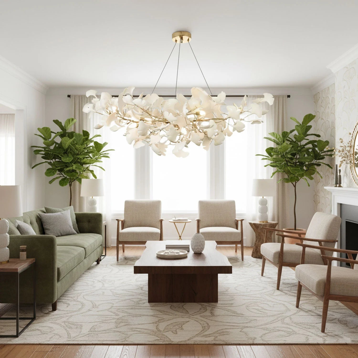 Gingko Chandelier B - Auraolight