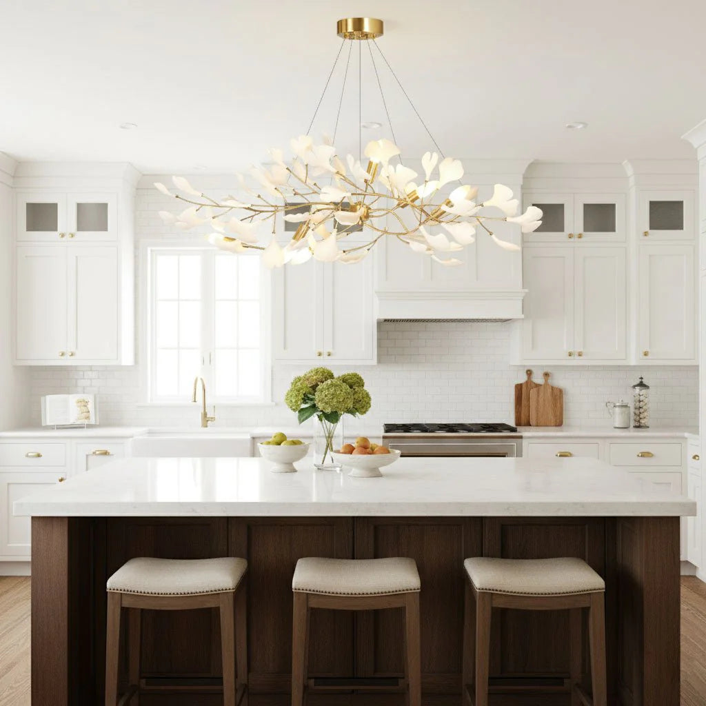 Gingko Chandelier I