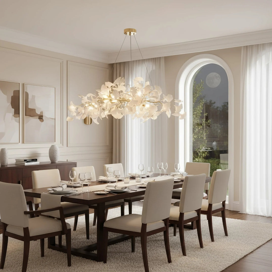 Gingko Chandelier N - Yiarolight