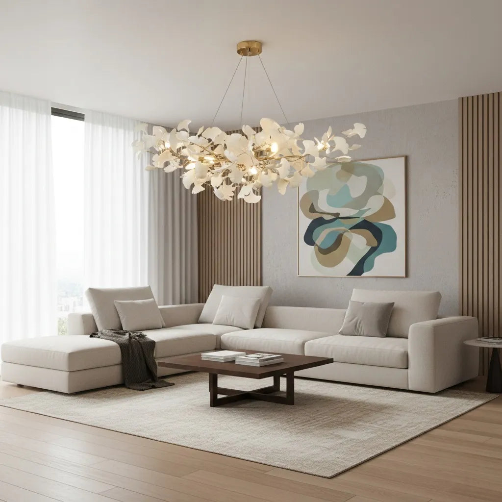 Gingko Chandelier B