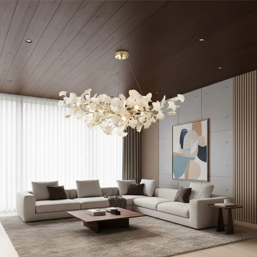 Gingko Chandelier B