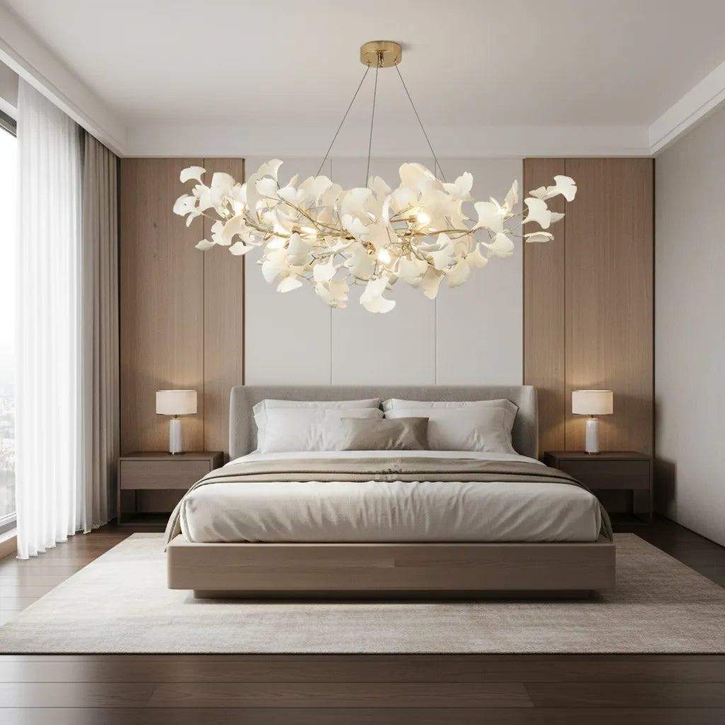 Gingko Chandelier B