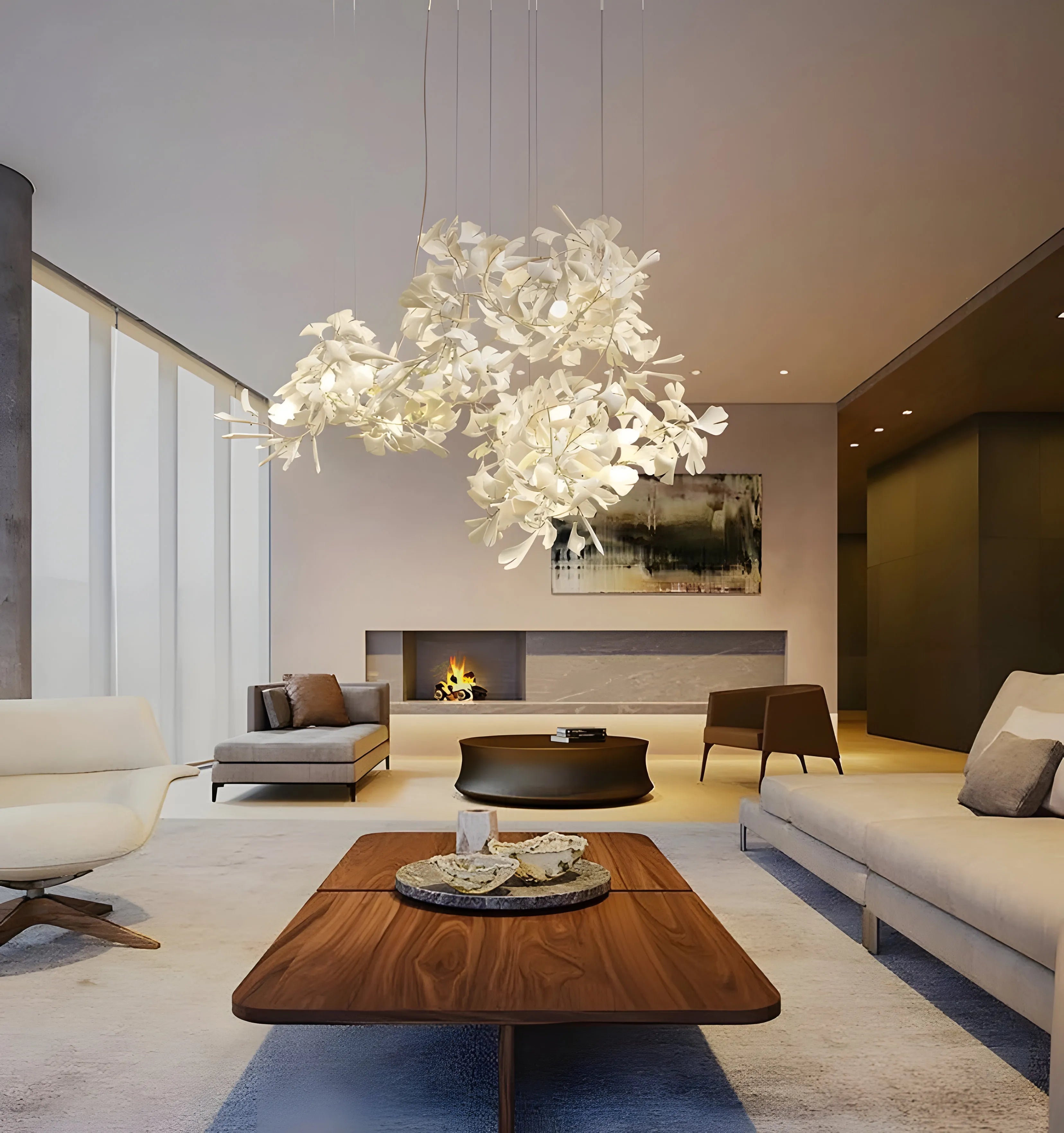 Gingko Chandelier C - Yiarolight