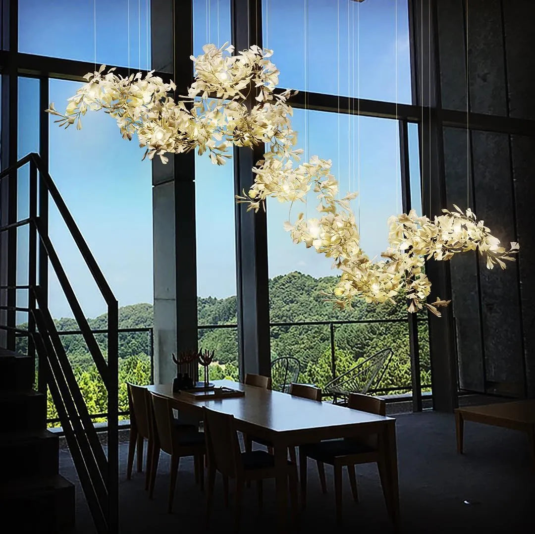 Gingko Chandelier C - Yiarolight