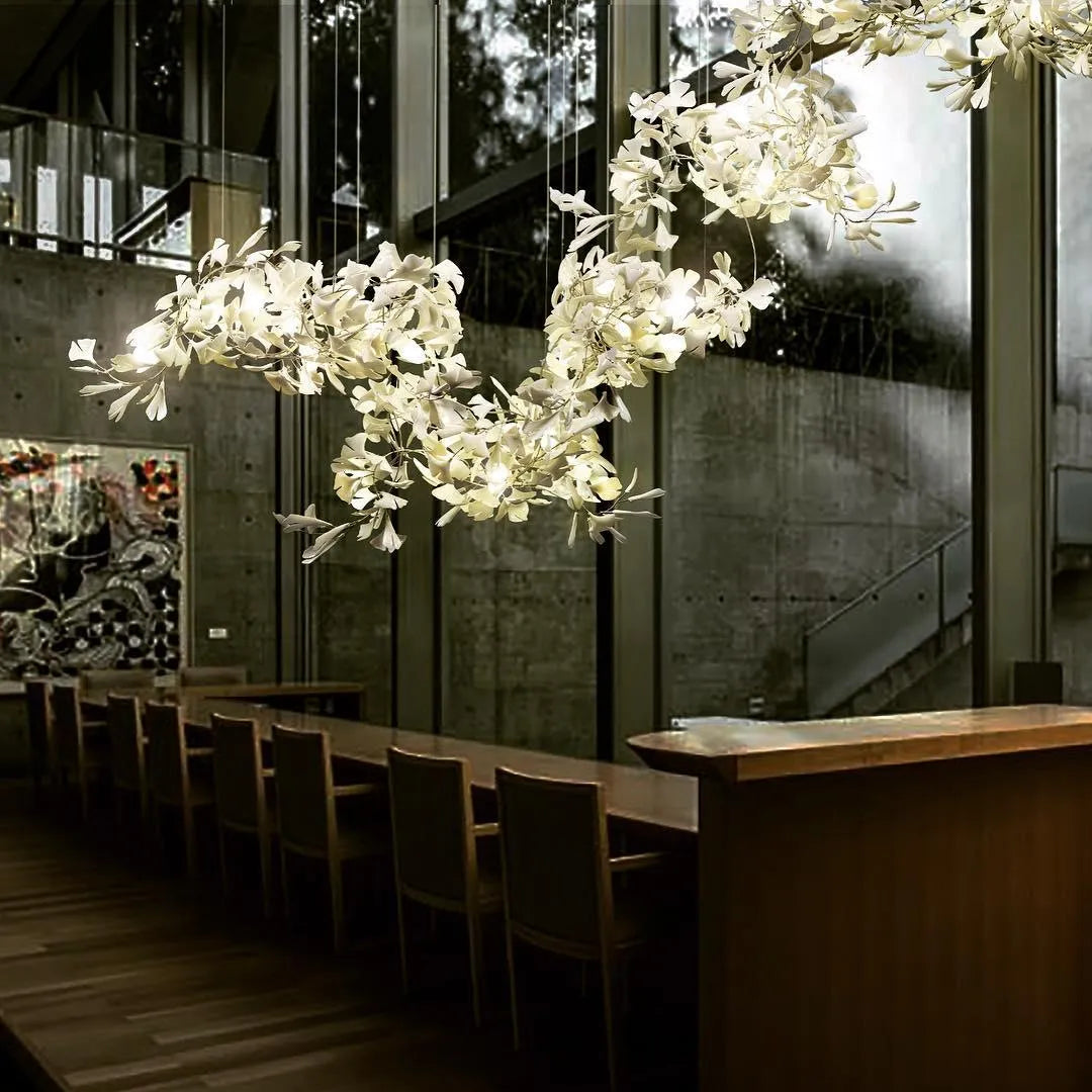 Gingko Chandelier C - Yiarolight