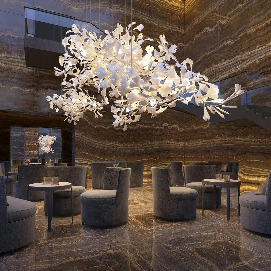 Gingko Chandelier C - Yiarolight
